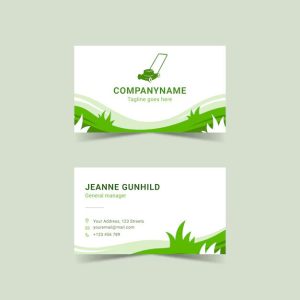 Landscaping Business Cards